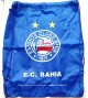 Garrafa Plástico e Inox Squeeze do Bahia 700ml com cordão e mochila saco